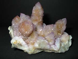 Amethyst with Citrine Spirit Quartz Cluster 02