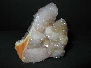 Amethyst with Iron Spirit Quartz Cluster